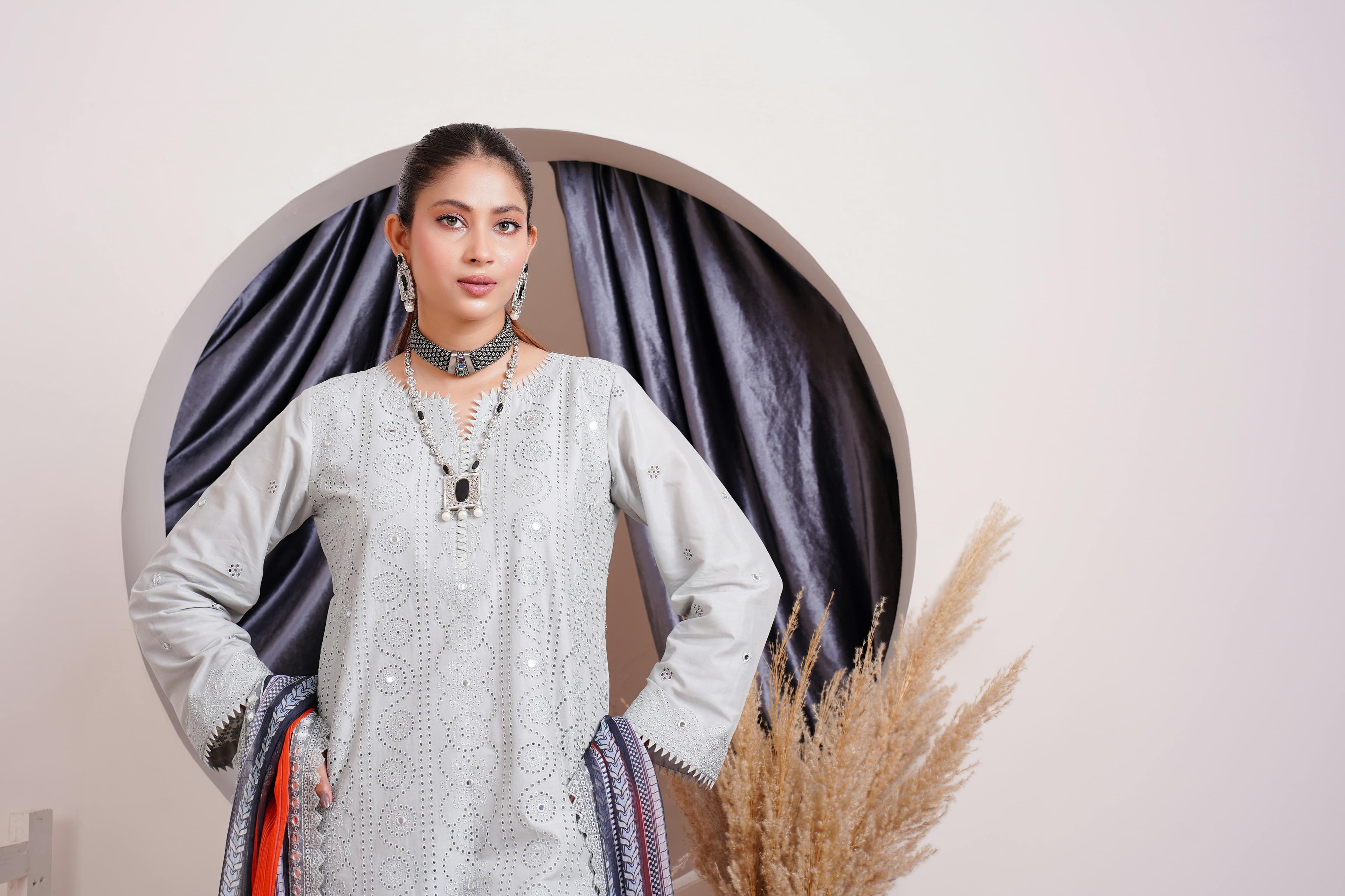 Embroidered Lawn